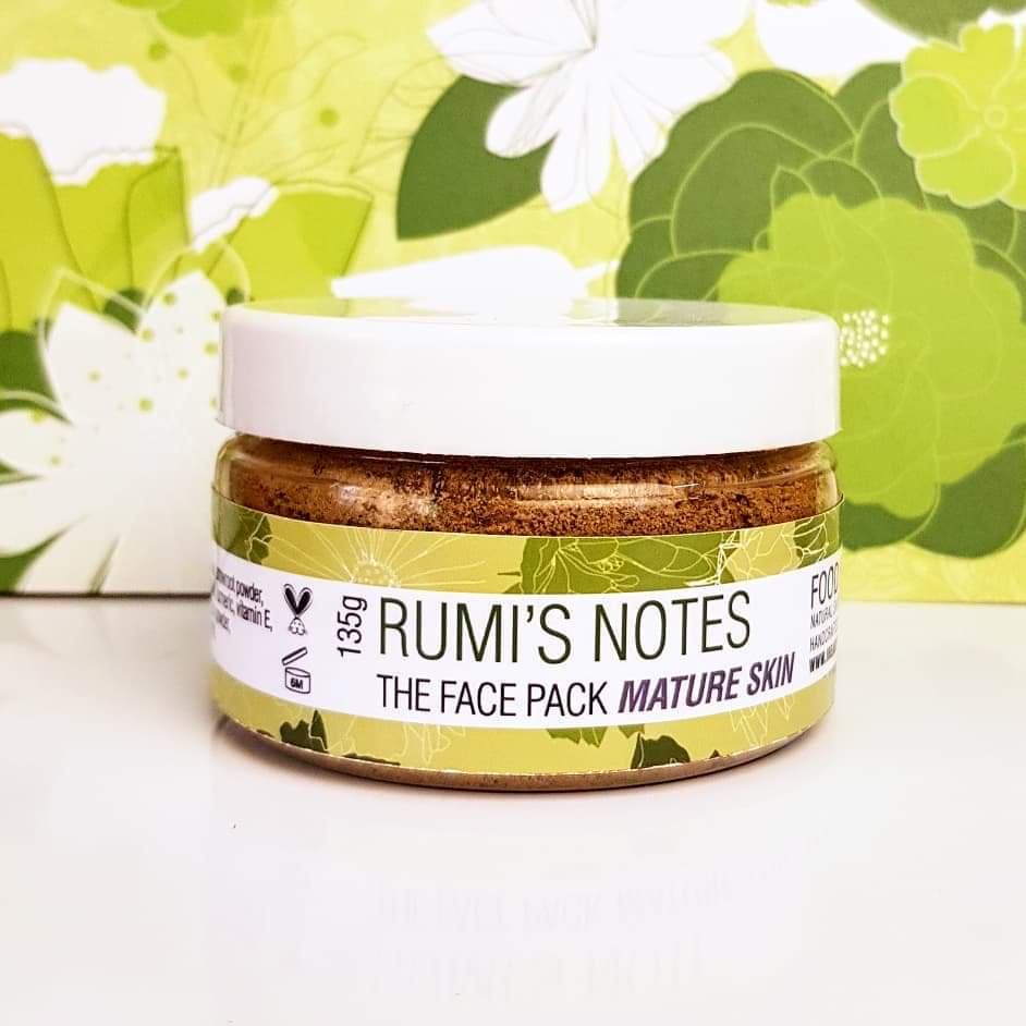 Rumi's Notes Face Pack